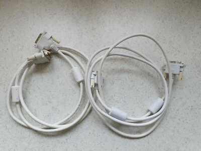 2x DVI Monitorkabel DVI-D 18+1 Anschlusskabel Monitor Digital LCD TFT - Bild 1 von 2