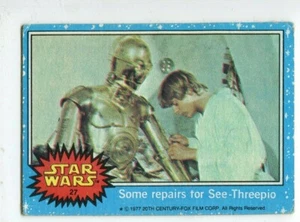 1977 Topps Star Wars #27 Some Repairs For See-Threepio - Bild 1 von 1