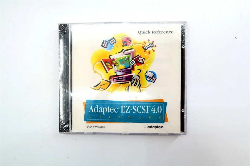 Software ADAPTEC EZ-SCSI 4.0 SELLADO para Windows en CD desde 1995 Foto 1 de 2