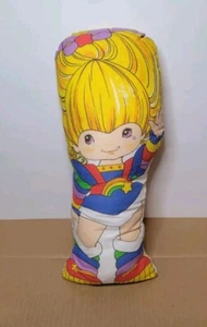 Rainbow Brite 19" Pillow 1983 Cut and Sew Stuffed Plush Hallmark Vintage Craft - Picture 1 of 8