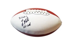 Ty Montgomery Green Bay Packers signed football |CERT Autograph 4316a263 - Picture 1 of 2