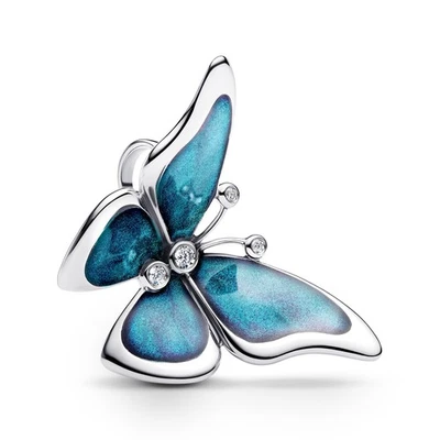 PANDORA Schmuck XL Charm Schmetterling Silber 793747C01 - Bild 1 von 4