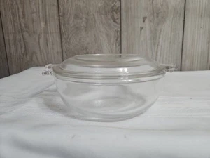 CAZUELA REFRIGERADOR REDONDA PYREX 019 600 ml 20 oz con tapa 686-C-51, de colección - Imagen 1 de 11