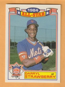 Darryl Strawberry New York Mets 1985 Topps Glossy All-Stars #8 - Picture 1 of 2
