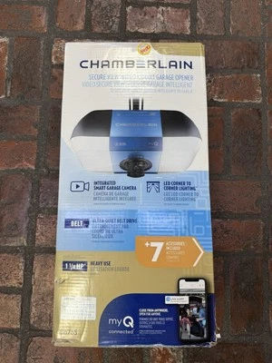 Chamberlain B6765 Video  Integrated Camera and Garage Door Opener - Image 1 of 4