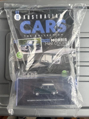 MORRIS MINI COOPER S (1966) 1:43 AUSTRALIAN CAR COLLECTION No18, Brand New - Image 1 of 4