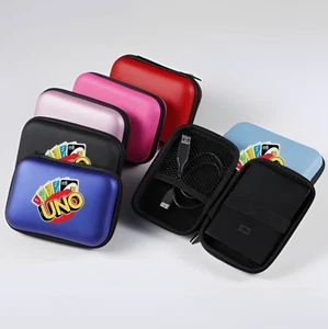 Zipper Case For UNO Travel Carry Cards Game Storage Package Pouch Card Holder UK - Picture 1 of 16