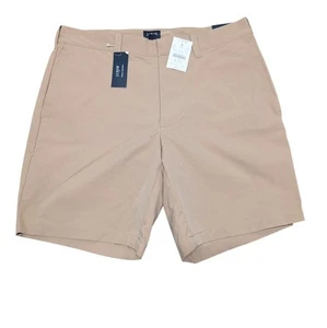 J. Crew Factory Men's Tan Tech Shorts 7'' Inseam Size 28 New - Picture 1 of 10