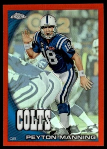 2010 Topps Chrome Orange Refractors Peyton Manning #C50 - Picture 1 of 2