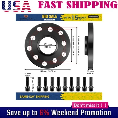 2x15mm+2x20mm Para Audi VolksWagen Juego de 4 Repuesto Ajuste Directo Nuevo 4 Piezas Foto 1 de 4