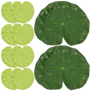  10 Stück Künstliche Blumen Ornamente Becken Grünzeug Teich Deko Outdoor - Bild 1 von 12
