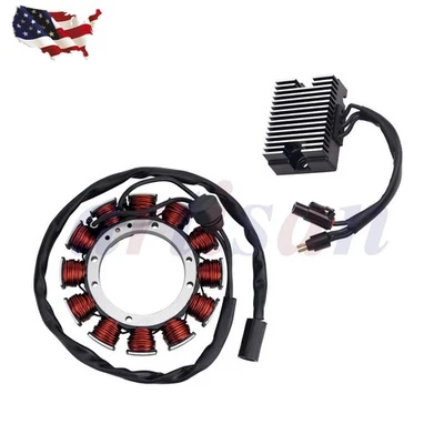 NOVO Estator Regulador de Tensão Para Harley Davidson XL 883 1200 SPORTSTER 2004-2006 - Imagem 1 de 4