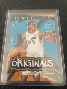 2024-25 Panini Origins - Originals Cody Williams #25 Turquoise /25 (RC) - Picture 1 of 5