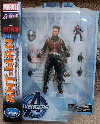 Figura de acción Marvel Select Ant-Man versión de película 7” exclusiva de Disney Store Foto 1 de 4