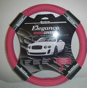 Pink Bling Steering Wheel Cover - Crystal Rhinestone Bling - Bild 1 von 4