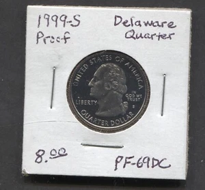 1999-Delware Quarter-Proof - Picture 1 of 2