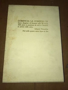 DANTE ALIGHIERI - LA COMEDIA - QUINTO CENTENARIO DEL DANTE DI FOLIGNO - 1972 - Foto 1 di 4