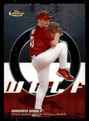 2005 Finest #114 Randy Wolf Philadelphia Phillies - Image 1 of 2