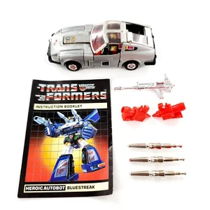 Vtg Transformers G1 Autobot Bluestreak Action Figure Complete Broken Window READ - Picture 1 of 12