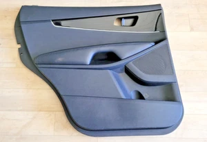 2019 - 2020 KIA SORENTO DRIVER SIDE REAR LEFT DOOR PANEL BLACK OEM 19 20 #502 - Picture 1 of 5