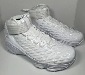 Nike Air Jordan Force Savage Pro 2 Shark Football Cleats Men Size 12 CV1666-103 - Picture 1 of 5
