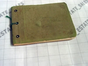 antikes Autogrammbuch Leben ALTA M HARRIS Geschichte 1929 CARNIGIE OK Oklahoma City - Bild 1 von 6