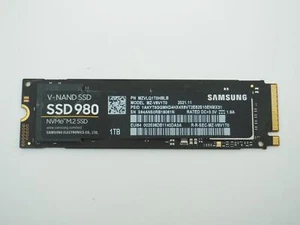 Samsung 1TB M.2 NVMe SSD Tested, Wiped - MZ-V8V1T0 - Afbeelding 1 van 2