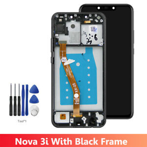 LCD TFT Display Touch Screen Digitizer w/ Black Frame Replacement For Nova 3i