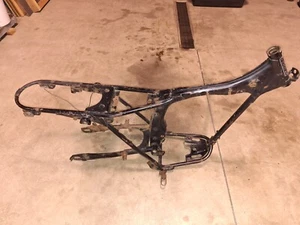 74 1974 Honda XL125 XL 125 frame swingarm footpegs skidplate VGC straight clean - Picture 1 of 8