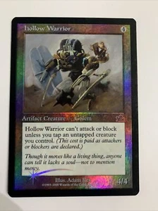 Hollow Warrior Foil - Prophecy Artifact Uncommon Magic Mtg Card Unplayed UP NM - Picture 1 of 10