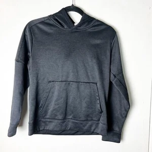 Adidas - Youth Black Aeroready Hoodie Pullover with Kanagroo Pocket - Sz. M - Picture 1 of 6