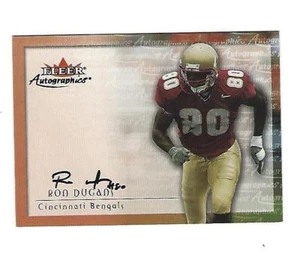 Ron Dugans 2000 Fleer Autographics Card. Cincinnati - Picture 1 of 2