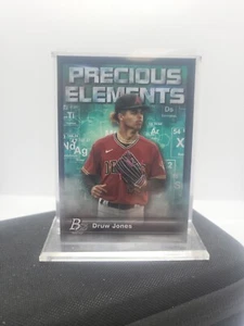 2023 Bowman Platinum DRUW JONES Precious Elements #PE-16 Arizona Diamondbacks - Picture 1 of 2