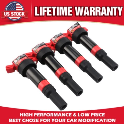 Bobinas de ignição, 4 peças Hyundai Tucson Elantra GT 2.0L L4 UF651 2014-2020 - Imagem 1 de 4