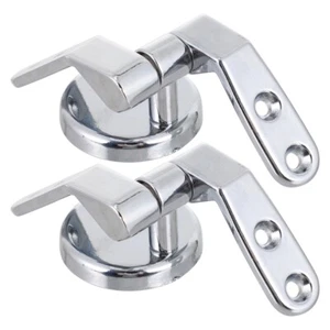 Toilet Lid Hinges Toilet Seat Replacement Hinge Slow Closing Lid Caps The Tools - Picture 1 of 11