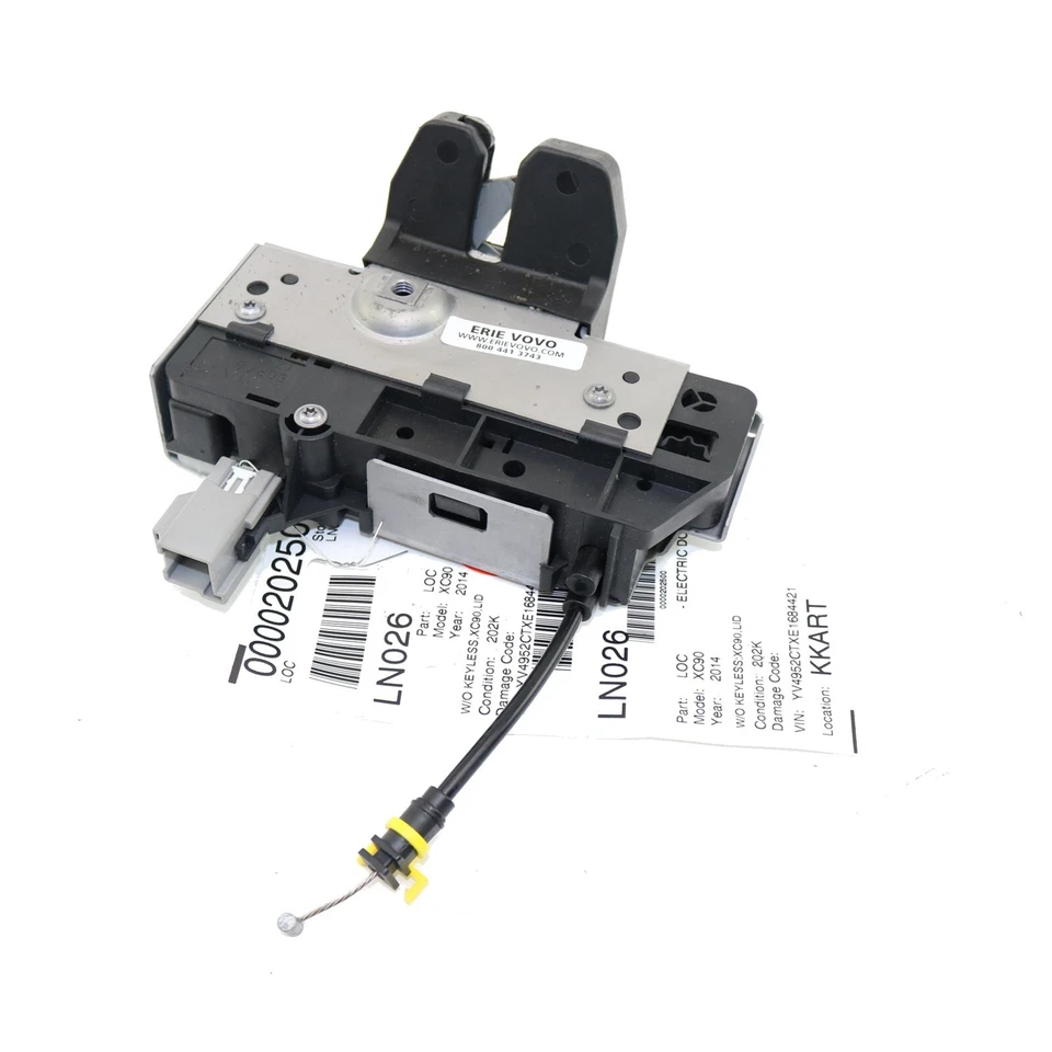 Volvo OEM Rear Liftgate Latch/Lock Assembly 31253053 w/Cable for XC90 03-14 - Image 1 of 3