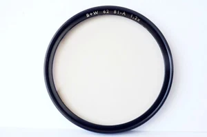 B+W F-Pro 62mm 81-A 1.2x Warming Filter Unused Made in Germany - Picture 1 of 4