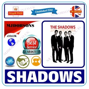 Shadows - Hank Marvin & The Shadows Backup Tracks per chitarra - CD MP3 - Foto 1 di 9