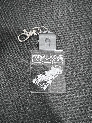 Formula 1 Las Vegas 2023 LED Keychain Cover