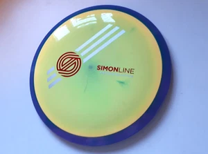 TIMELAPSE SIMONLINE Prototype AXIOM MVP first run DRIVER (12/5/-1/3) DISC GOLF - Picture 1 of 16