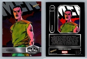 FORGE #129 - 2020 Marvel X-Men Metal Universe Black Epack Exclusive - Picture 1 of 1