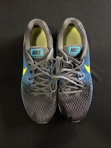 Nike grau blau weiß gelb Zoom Pegasus 34 Laufschuhe siehe Bilder Größe 10 - Bild 1 von 16