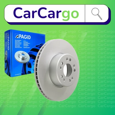 Par de discos de freno delanteros Pagid ventilados clase S 300 SE, SEL/S320 1991-1998 320 mm Foto 1 de 4