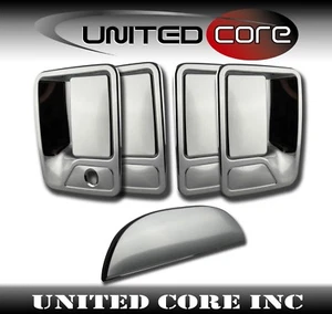 Ford Super Duty F250 F350 Chrome Door Handle Cover Chrome Tailgate Cover 97-07 - Picture 1 of 1