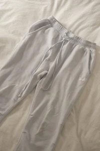 ASRV eisblaue Fleece-gefütterte Jogginghose mit Kordelzug und gerafften Knöcheln - Größe S - Bild 1 von 5