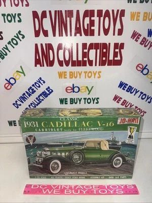 JO HAN 1931 CADILLAC CABRIOLET GC 431: 198 GOLD CUP SERIES MODELO KIT SELLADO NUEVO Foto 1 de 4