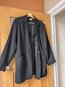 Black Long Blazer jacket - Picture 1 of 1