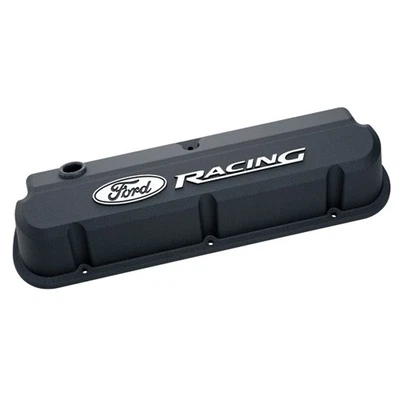 Ford Racing 289-351 Slant Edge Valve Cover Black Foto 1 de 4