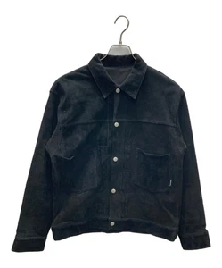 NEIGHBORHOOD SUEDE TYPE-2 JACKET Size: M Black Men 221SZNH-JK01 - Picture 1 of 7