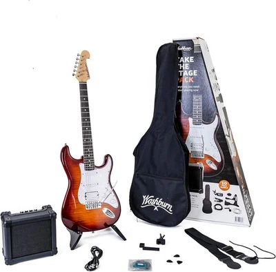 Washburn Sonomaster – Take The Stage Electric Guitar Pack w/ Amp, Stand & Gigbag - Image 1 of 4